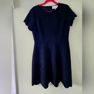Cappagallo suede dress